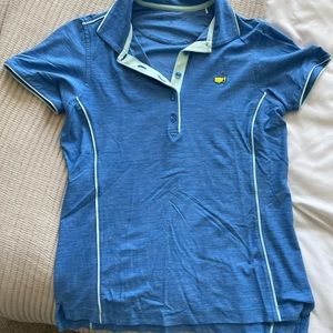 Masters Magnolia Lane Tech polo, Women’s Small, Blue